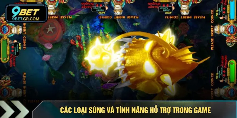 Các loại súng và tính năng hỗ trợ trong game
