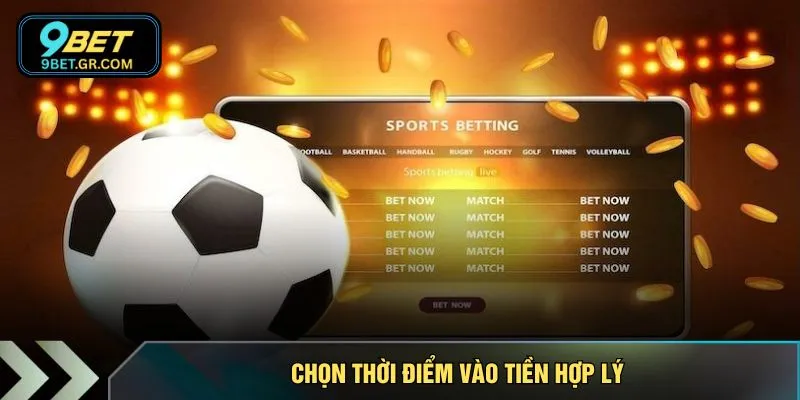 Chọn thời điểm vào tiền hợp lý