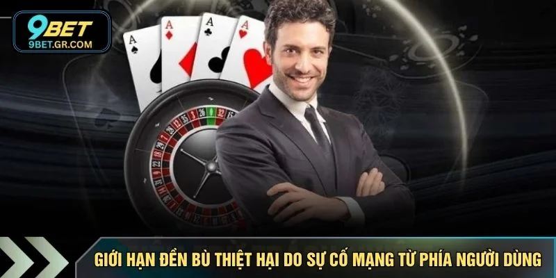 Giới hạn đền bù thiệt hại do sự cố mạng từ phía người dùng