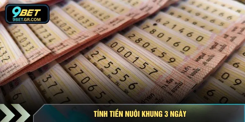 Tính tiền nuôi khung 3 ngày